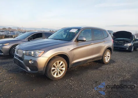 2015 BMW X3 xDrive28I из США, поврежденный, VIN 5UXWX9C59F0D56071